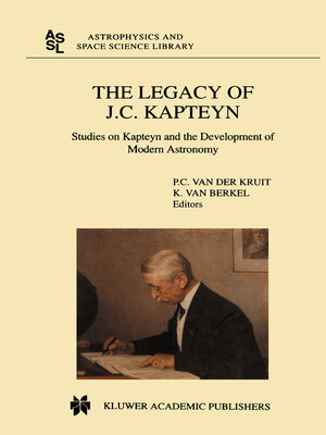 cover image of The Legacy of J.C. Kapteyn